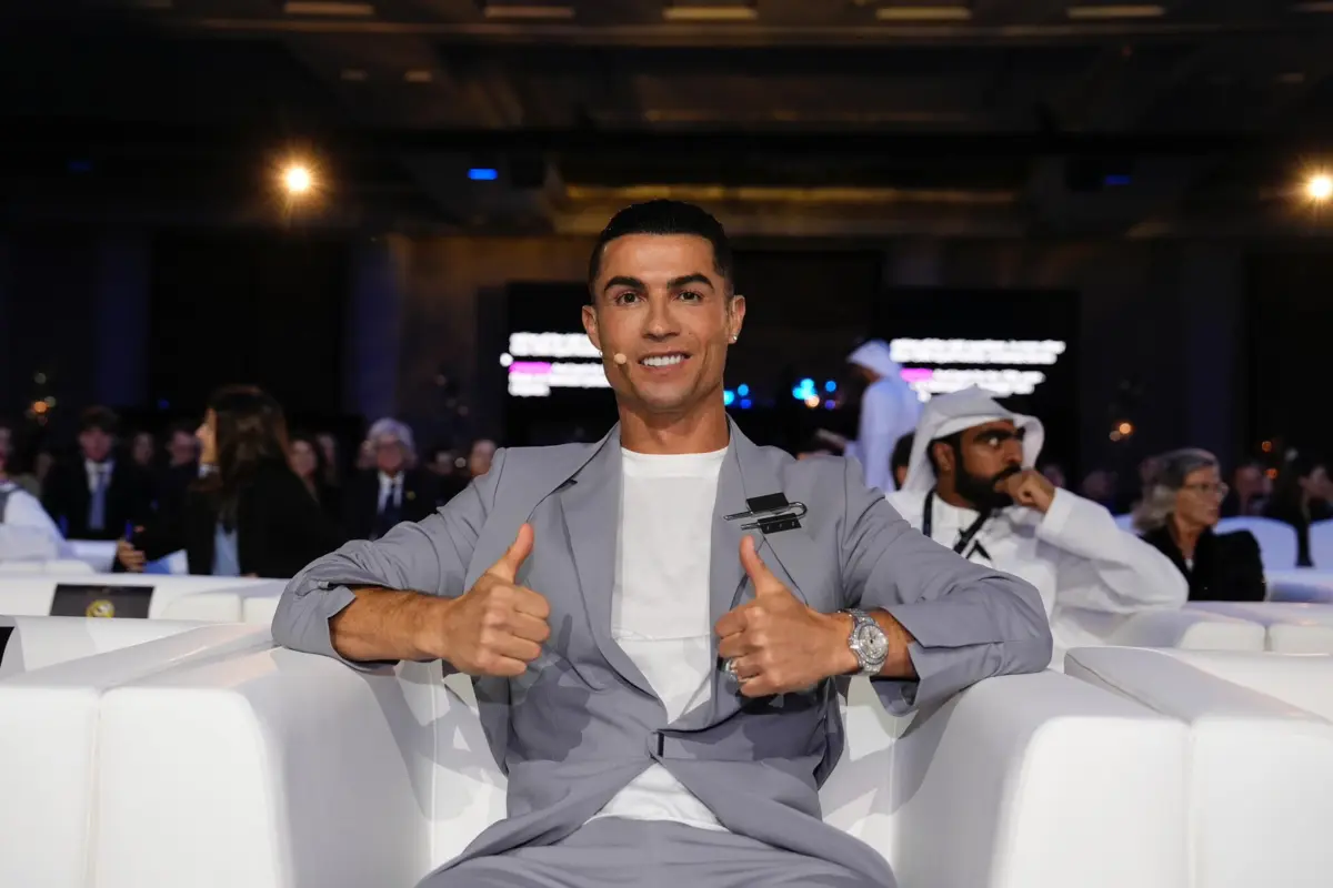 Ronaldo (créditos: Globe Soccer Awards)