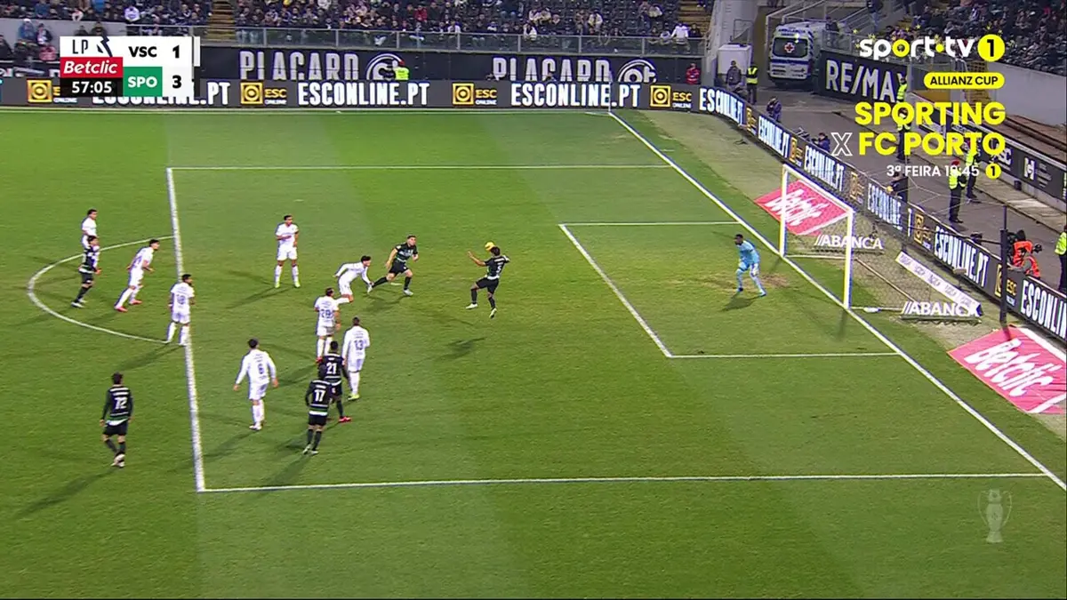 Imagem de contexto do artigo V. Guimarães-Sporting: hat-trick de Gyokeres após grande jogada coletiva. Veja o golo