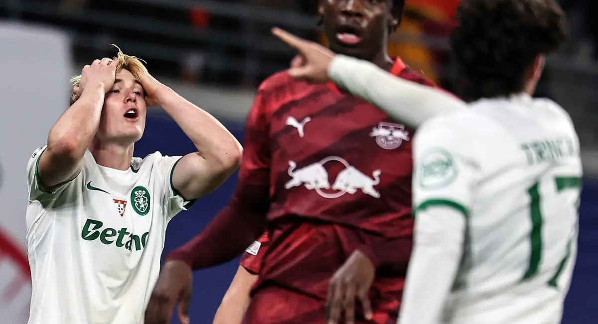 Imagem de contexto do artigo Veja os melhores momentos do Leipzig-Sporting neste resumo