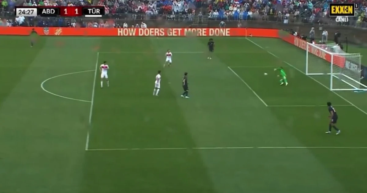 Imagem de contexto do artigo Arda Guler e Akturkoglu marcam aos EUA: um dos golos foi para os apanhados