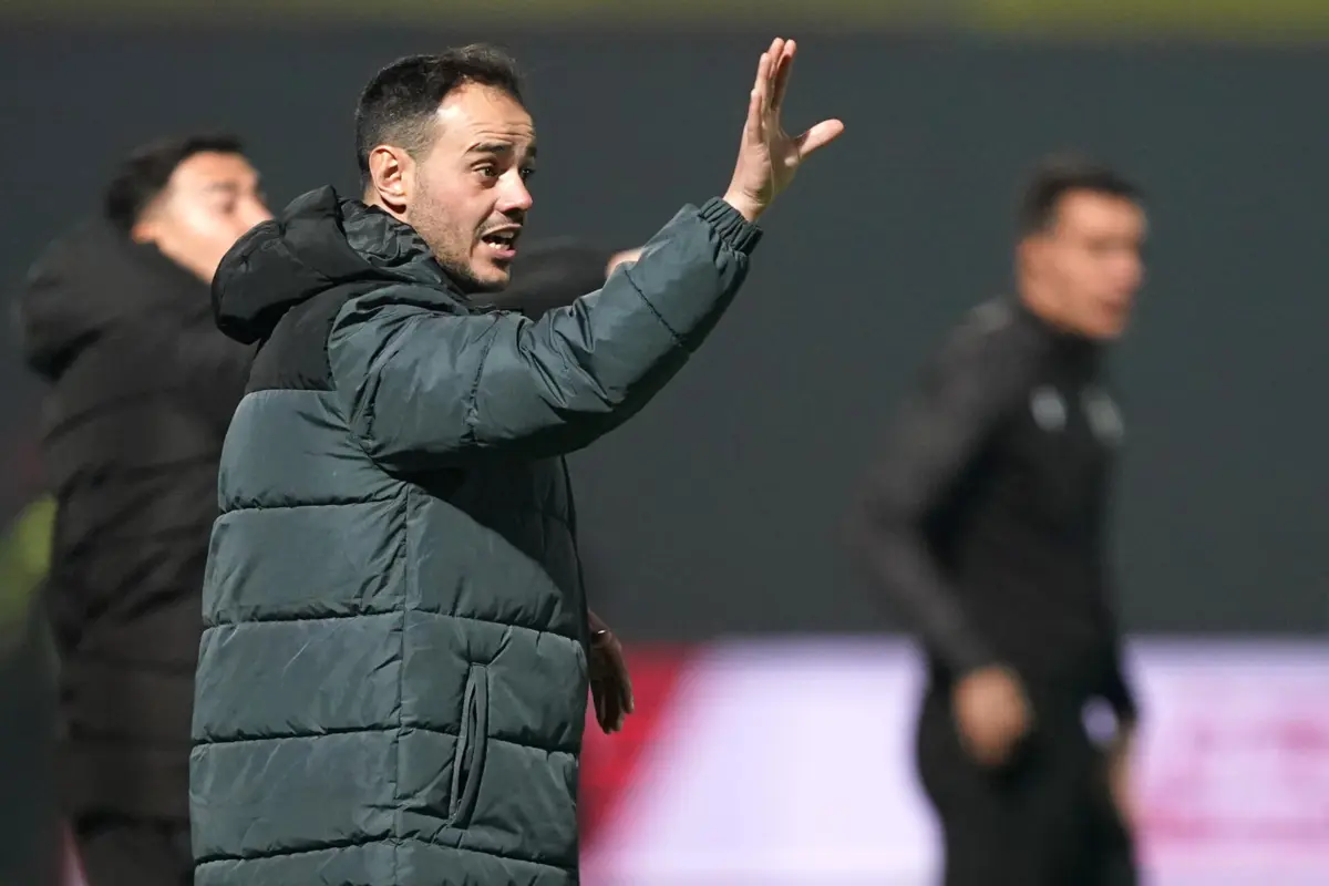 O treinador do Fafe Mário Ferreira