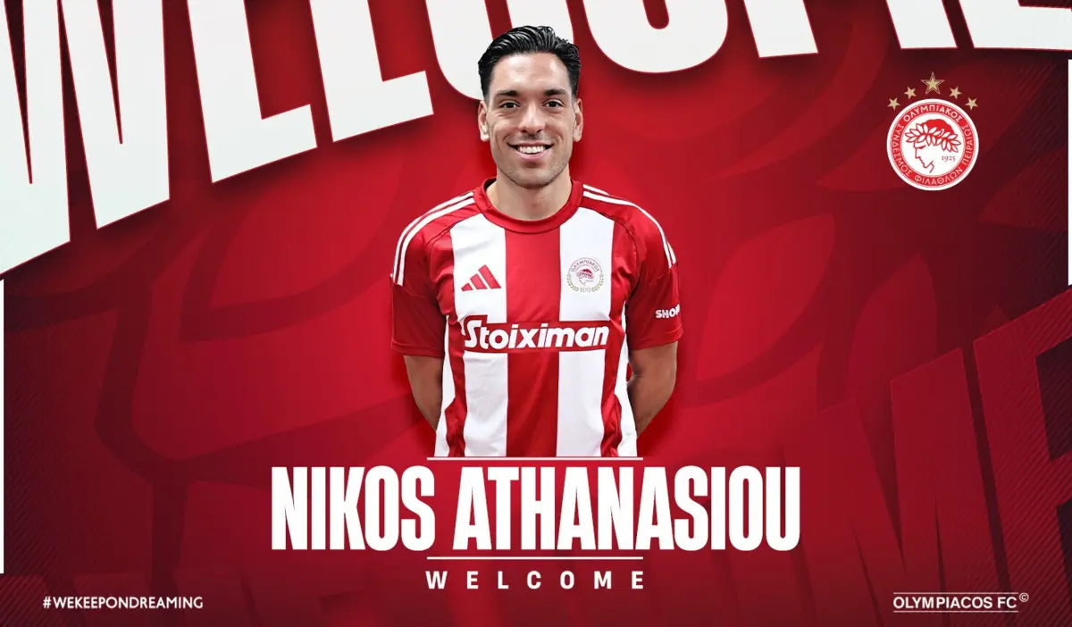 Athanasiou (créditos: Olympiacos)