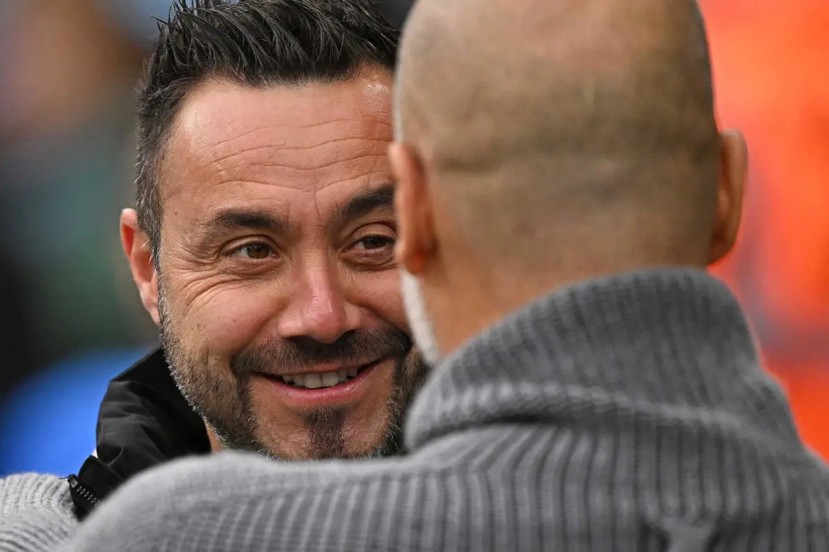 De Zerbi e Guardiola