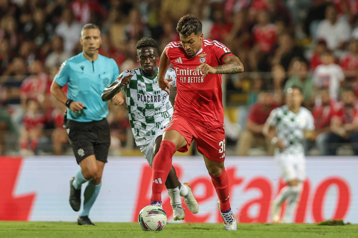 Marcos Leonardo e Ofori (créditos: Miguel Pereira)