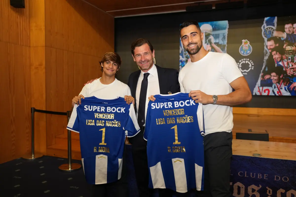 Imagem de contexto do artigo A receção do FC Porto aos dois campeões da Liga das Nações