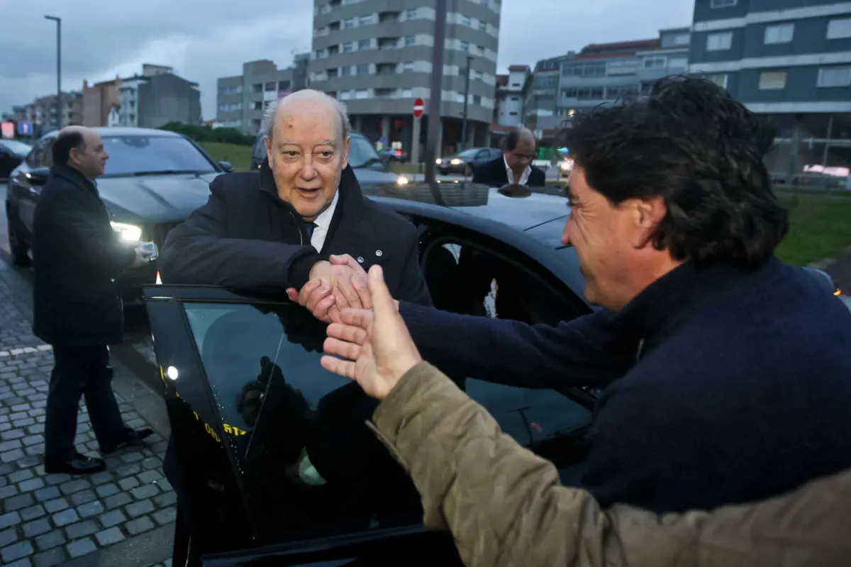Pinto da Costa, em Espinho (créditos: José Carmo/Global Imagens)