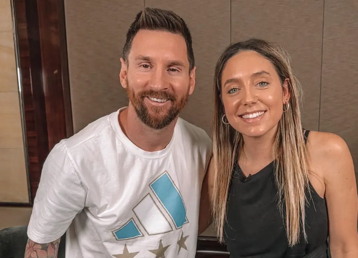 Lionel Messi e Sofi Martinez