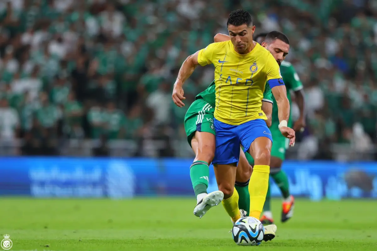 Ronaldo e Demiral (Créditos: Al Nassr)