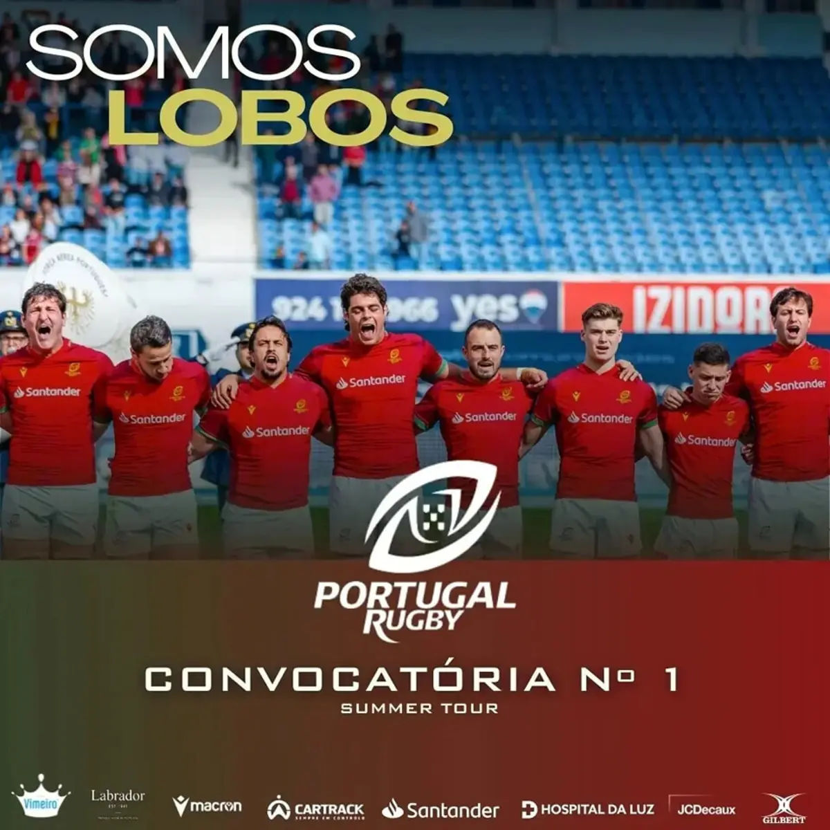 Imagem de contexto do artigo Três regressos à seleção de râguebi na primeira convocatória do novo selecionador