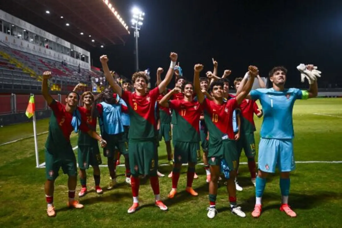 Imagem de contexto do artigo Portugal perde com a França no Europeu de Sub-17, mas segura o primeiro lugar do grupo