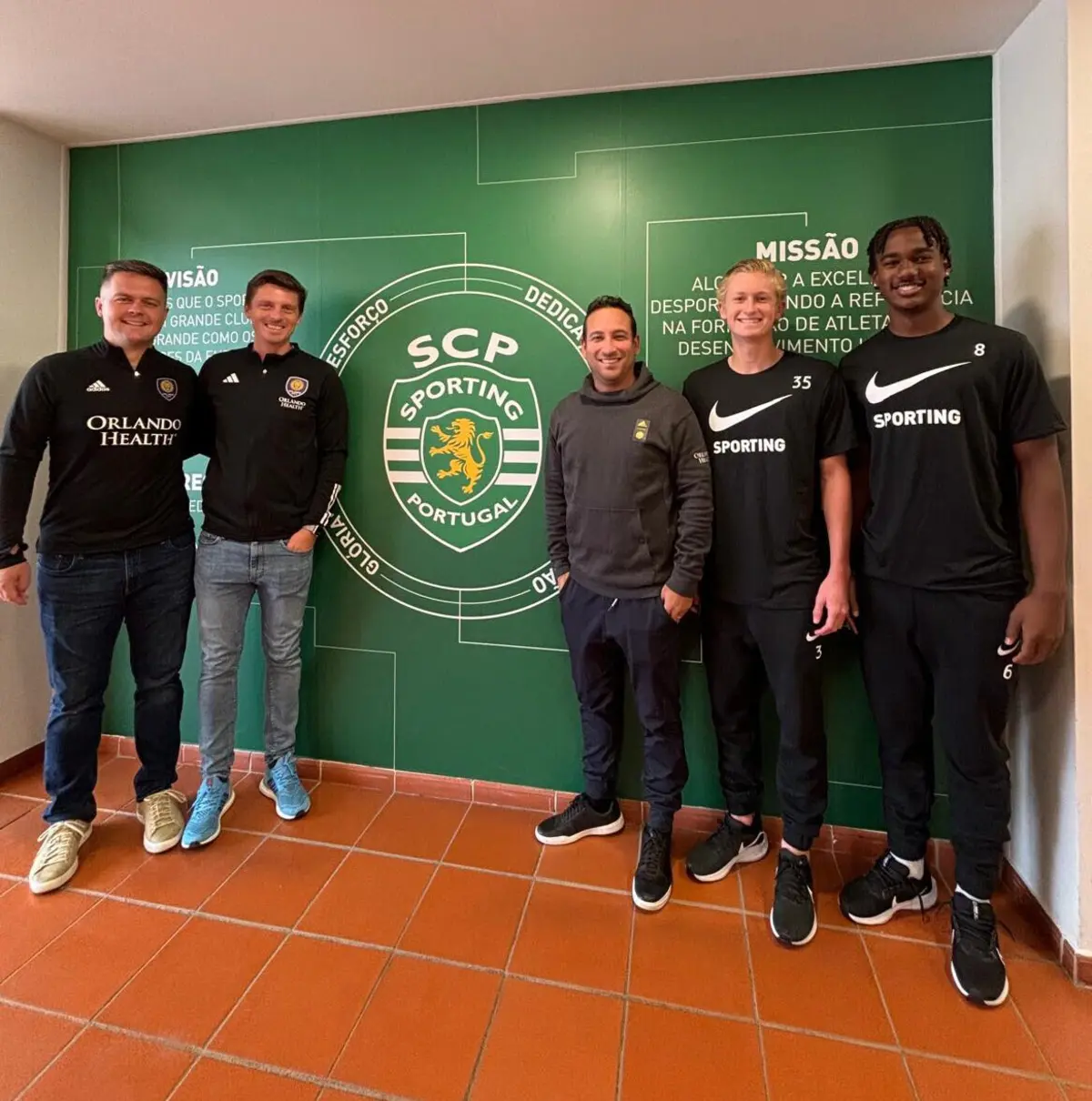 Tahir Reid-Brown e Colin Guske (Créditos: Orlando City)