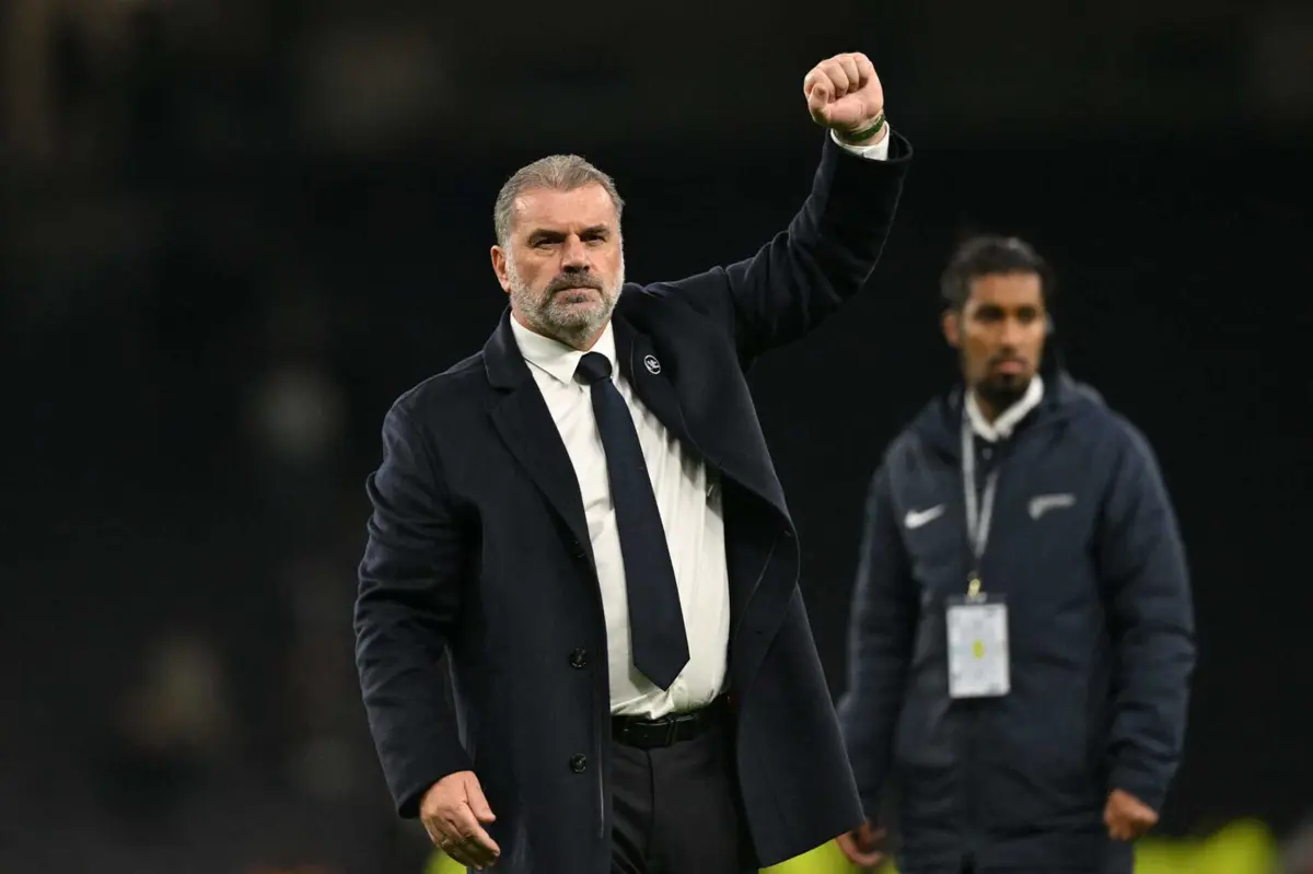 Ange Postecoglou, treinador do Tottenham