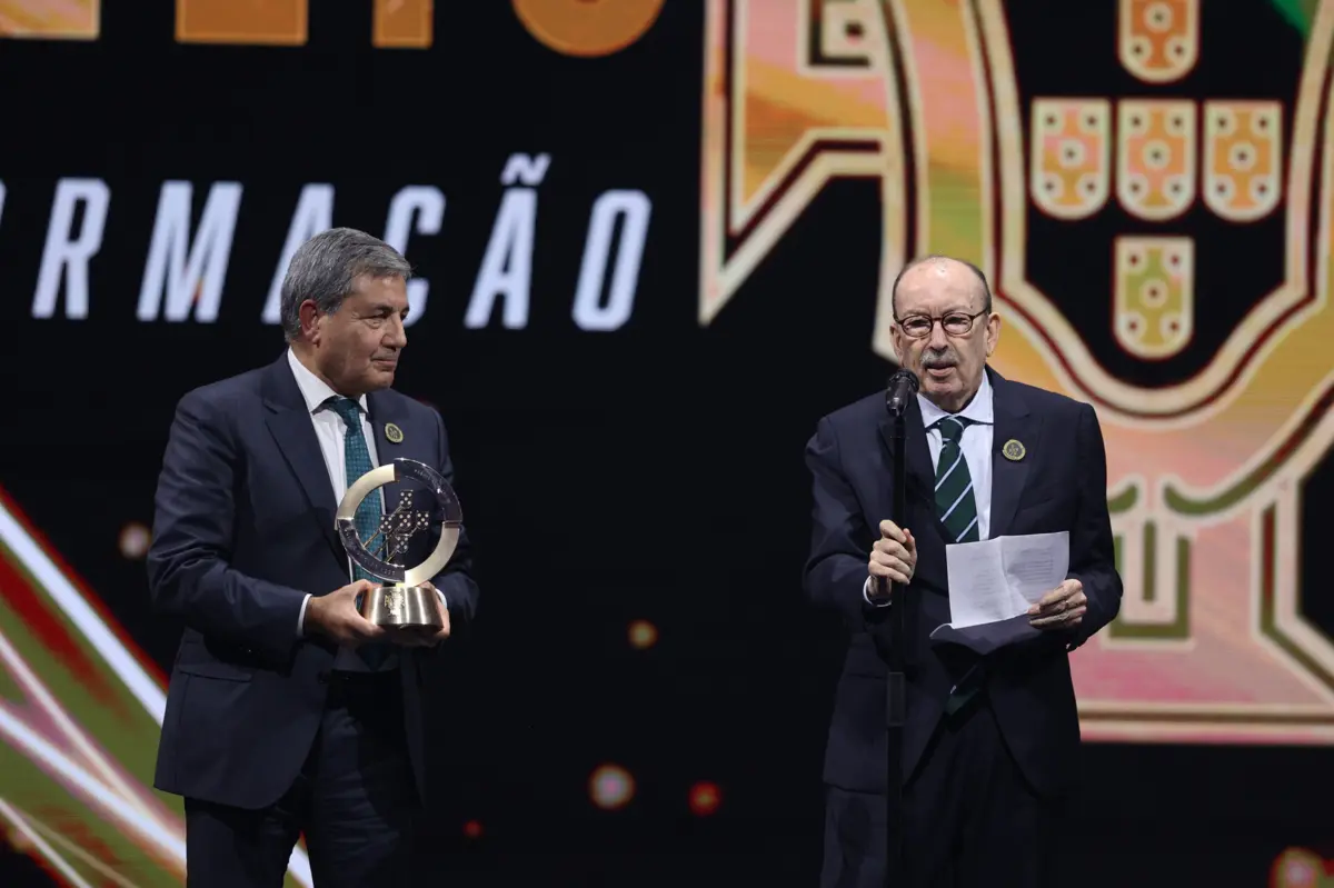 Fernando Gomes e Aurélio Pereira (Créditos: FPF)