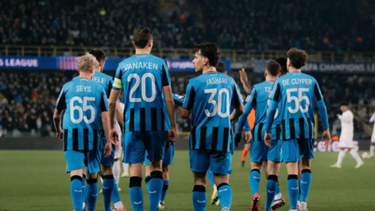 O Club Brugge venceu ontem o Anderlecht por 2-1