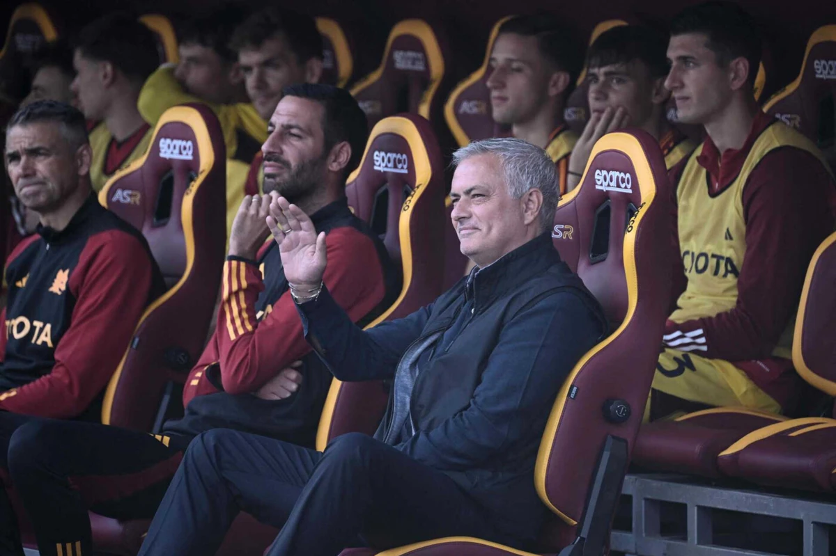 José Mourinho, treinador da Roma