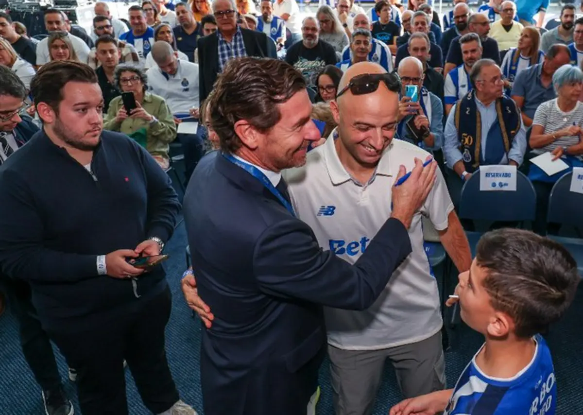 André Villas-Boas convive com adeptos