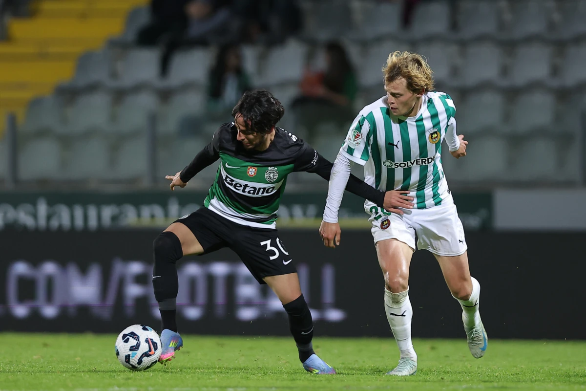 Biel pouco jogou no Sporting (Créditos: Miguel Pereira)