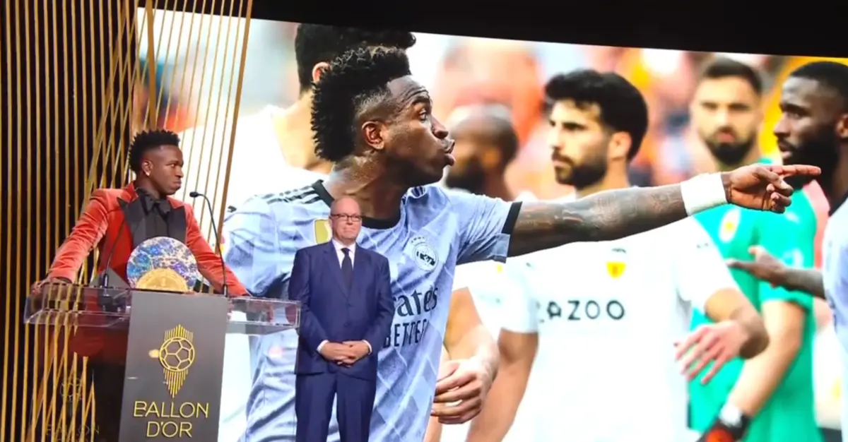 Imagem de contexto do artigo Discurso sobre racismo na gala da Bola de Ouro leva Valência a pedir respeito