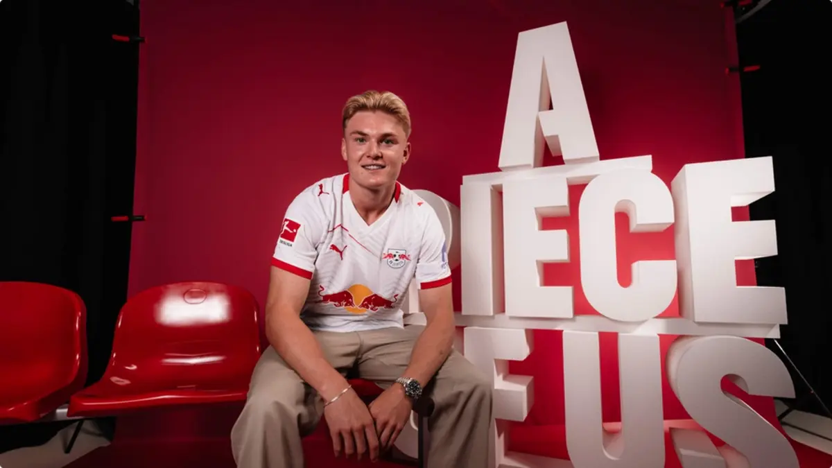 Imagem de contexto do artigo Harder oficial no Leipzig e o Sporting encaixa 24 milhões de euros