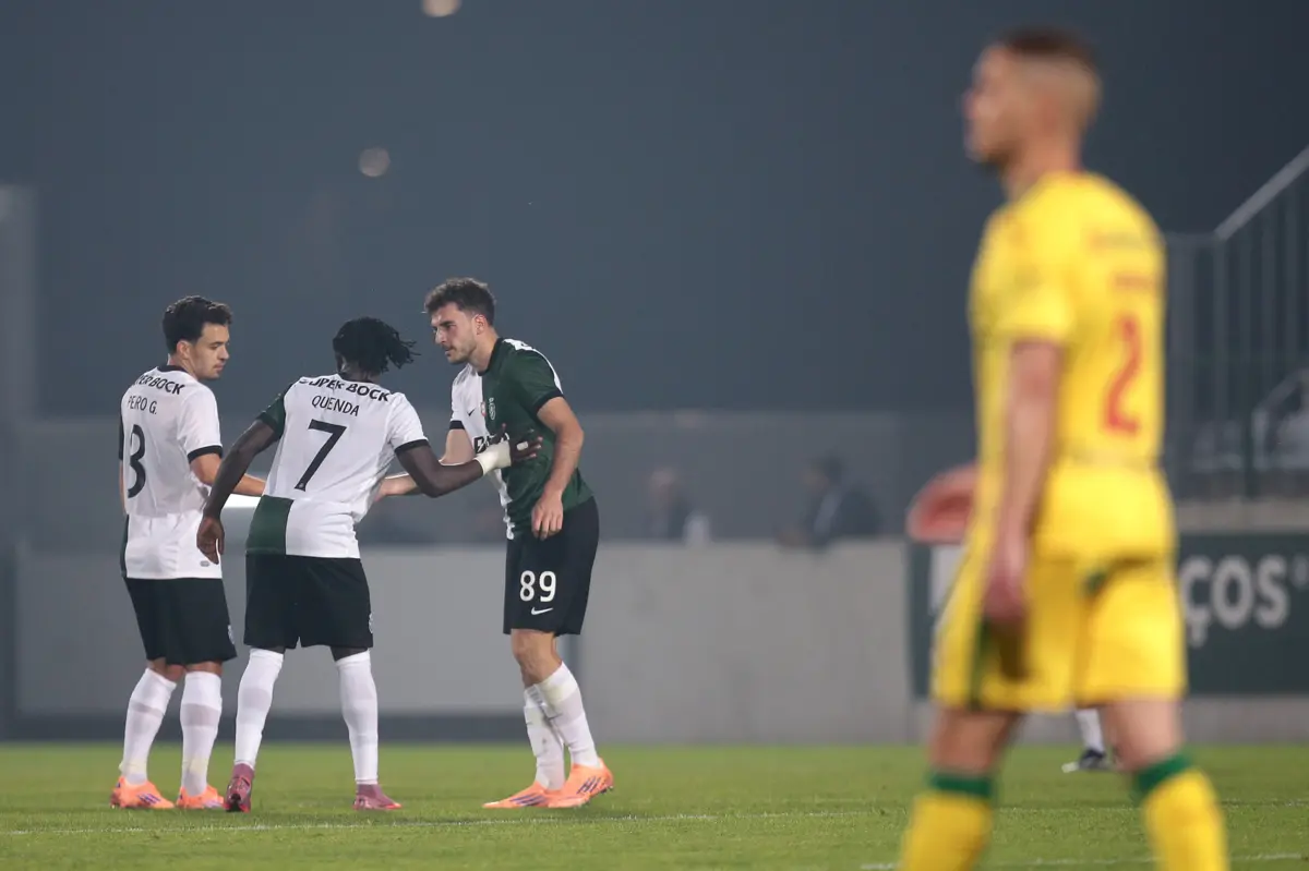 Sporting sofreu para vencer