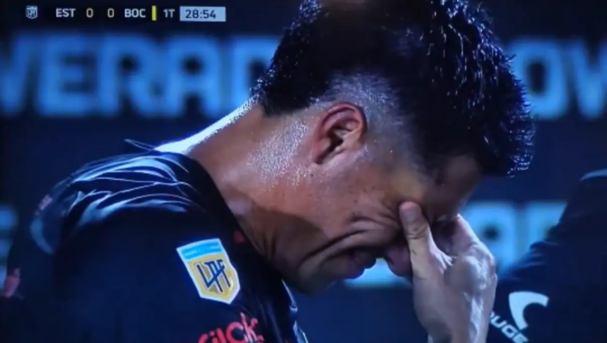 Imagem de contexto do artigo Enzo Pérez chorou quando Altamirano caiu inanimado no Estudiantes-Boca Juniors