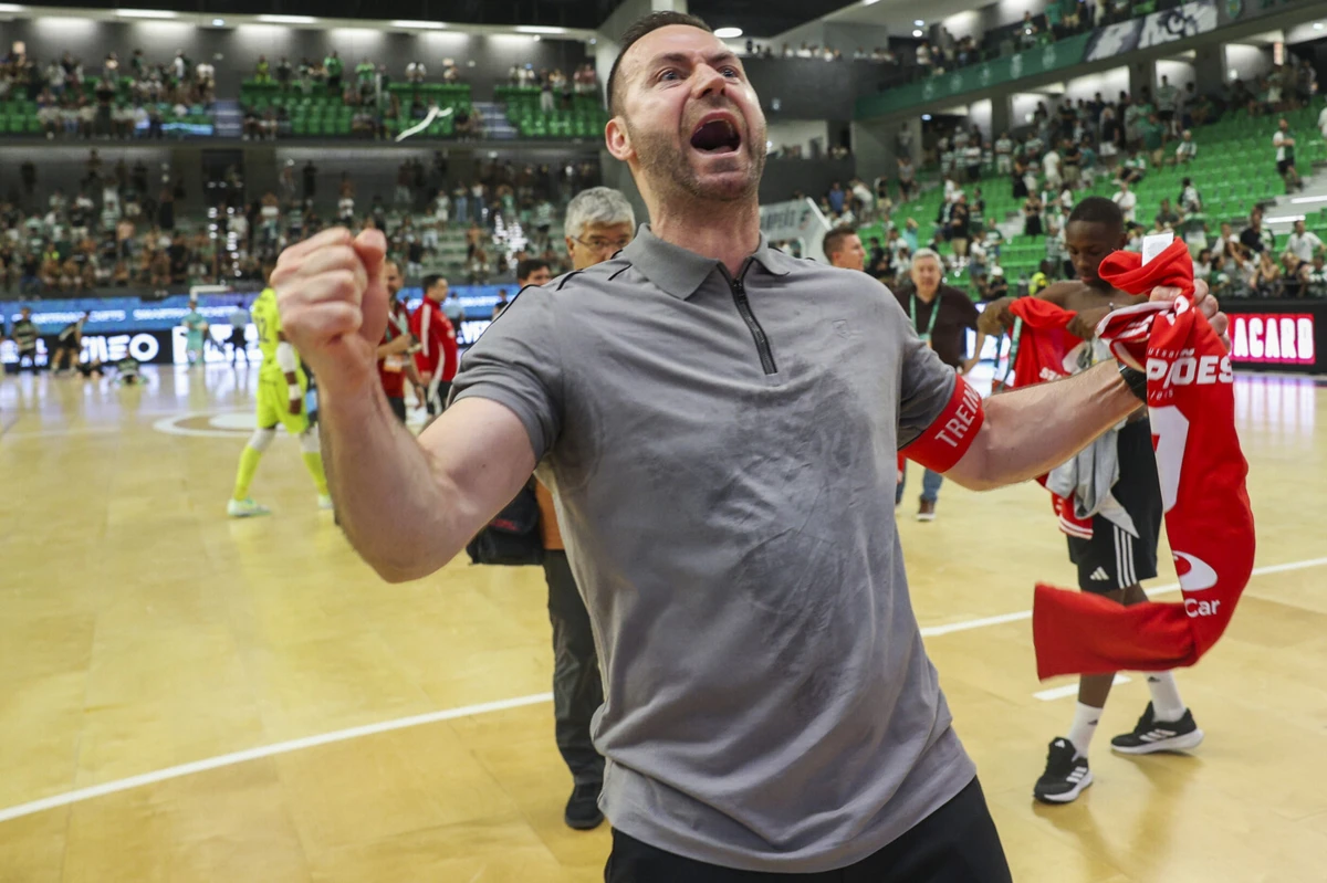 Imagem de contexto do artigo Benfica inicia defesa do título de futsal com visita a Braga
