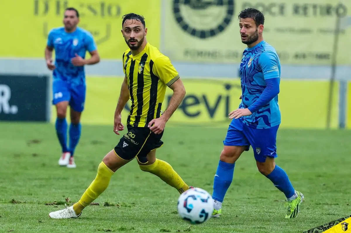 Leandro Teixeira, à esquerda (créditos: AD Fafe)