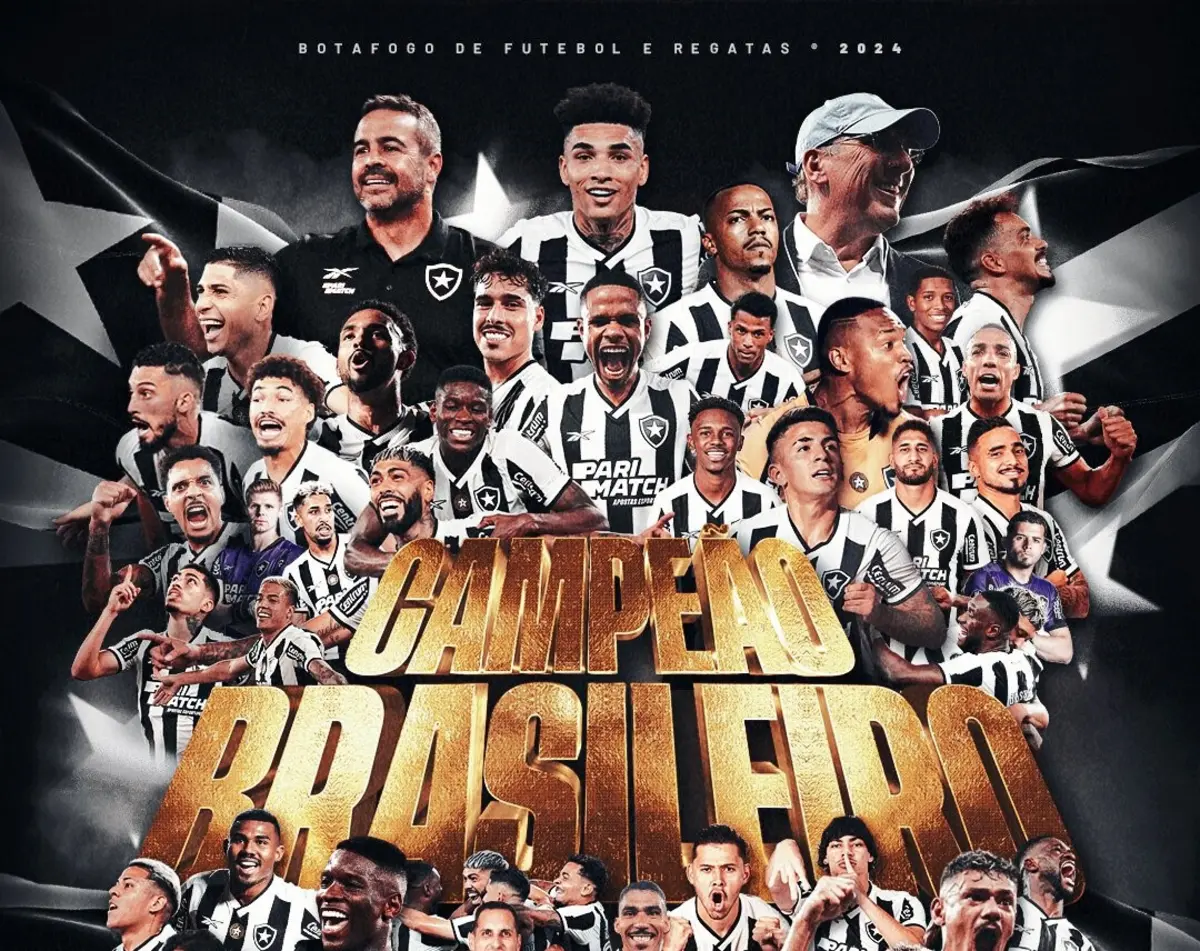 Imagem de contexto do artigo Botafogo de Artur Jorge sagra-se campeão do Brasil: o resumo da festa