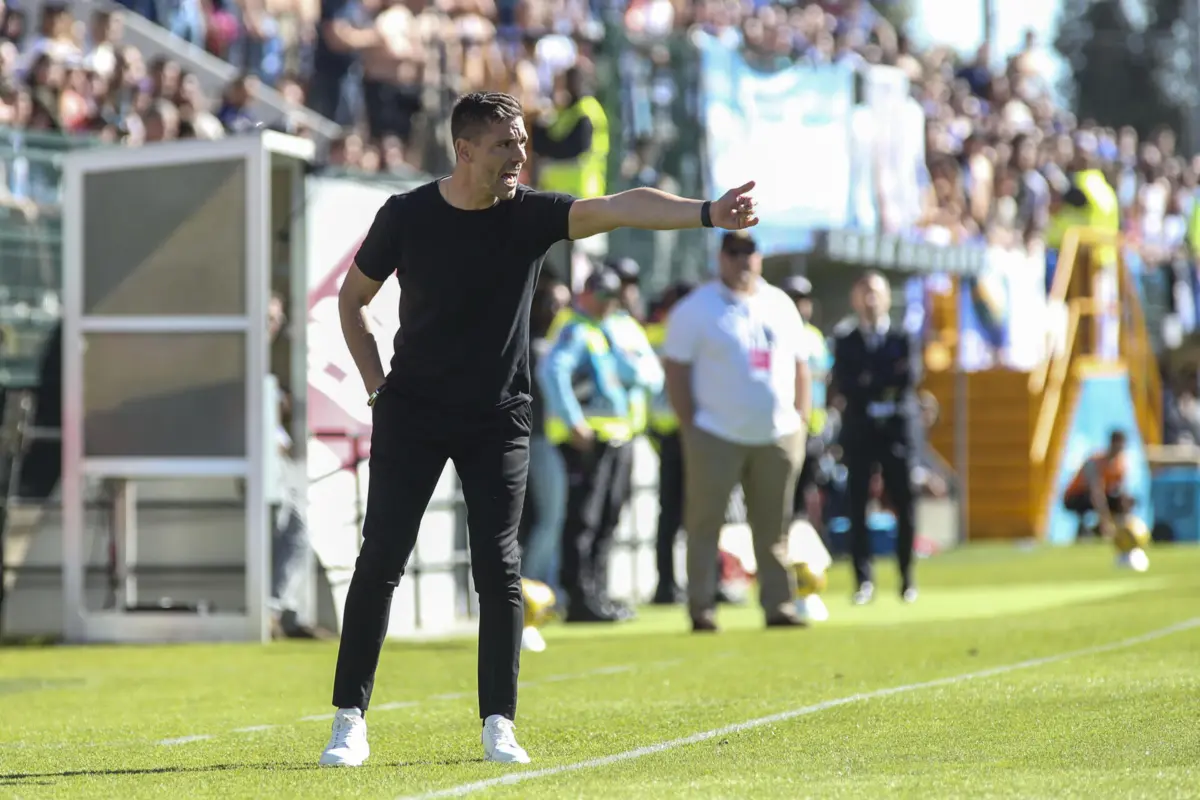 Tiago Margarido no jogo do Nacional frente ao FC Porto