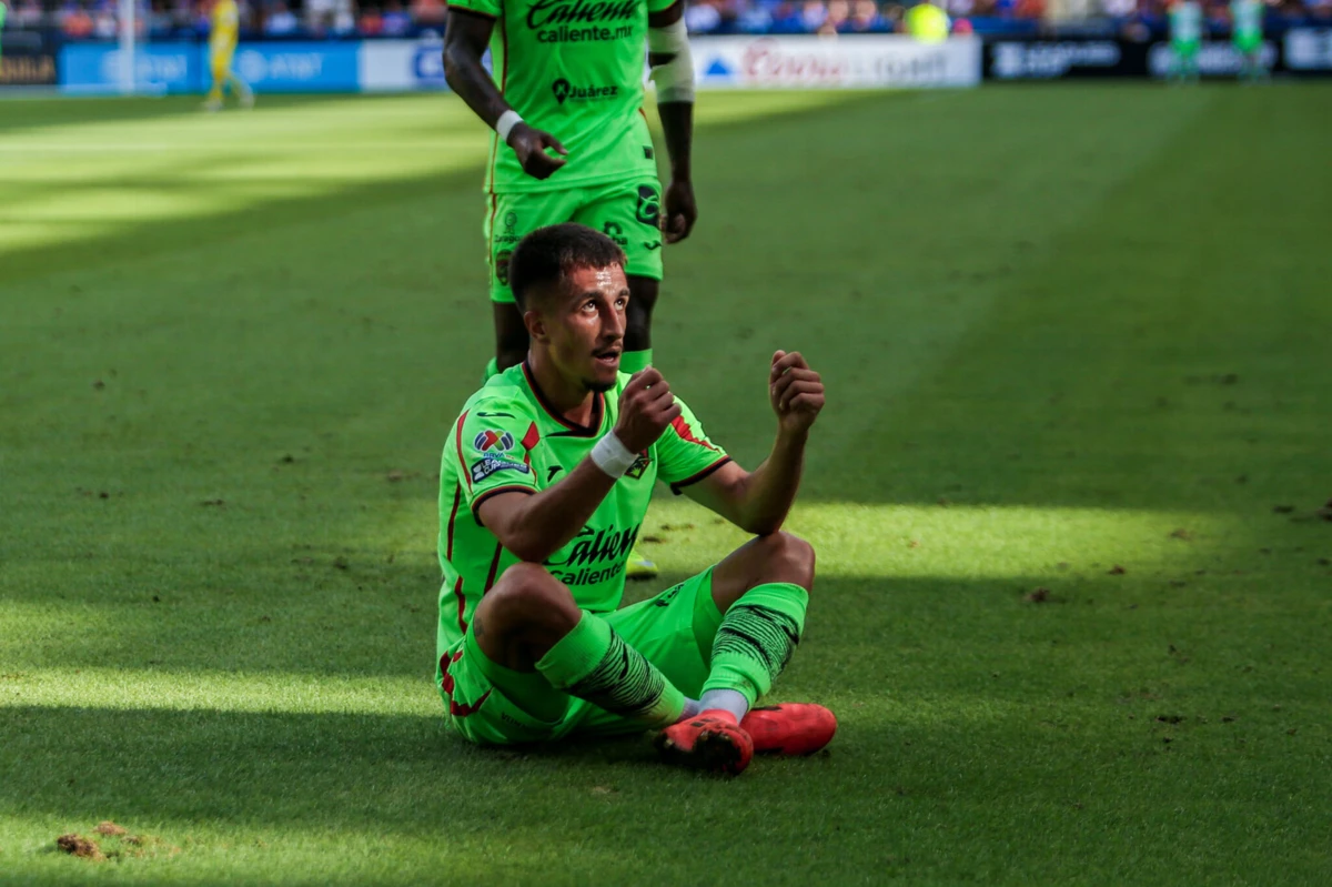 Imagem de contexto do artigo Ricardinho estreou-se a marcar pelo Juárez e homenageou Diogo Jota