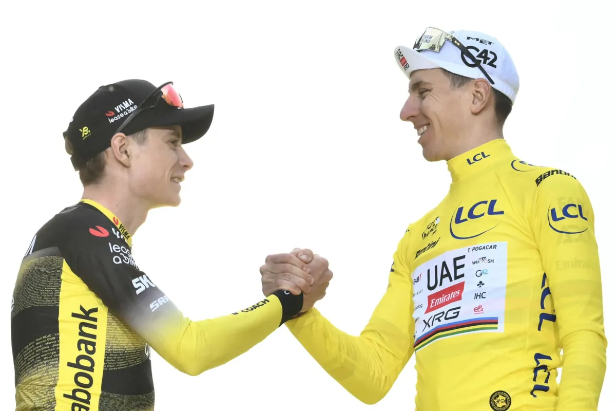 Vingegaard e Pogacar