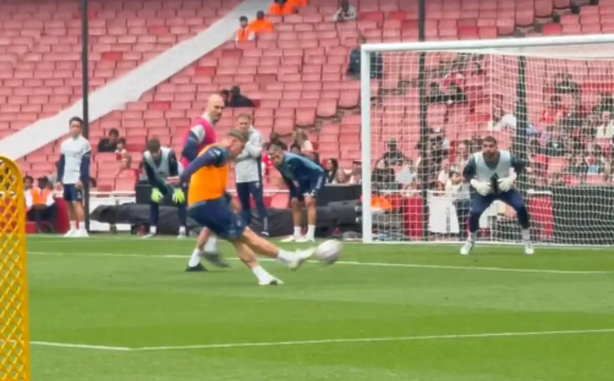 Imagem de contexto do artigo Gyokeres marcou um golo no treino e Rio Ferdinand não perdoou