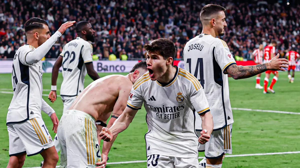 Festa do Real Madrid e críticas do Almería (Créditos: Real Madrid)