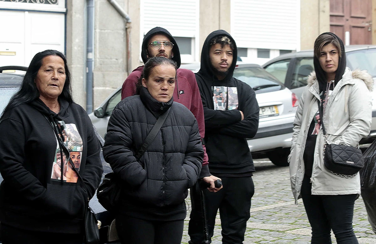 Mãe de Igor Silva, à esquerda (créditos:  Amin Chaar / Global Imagens)