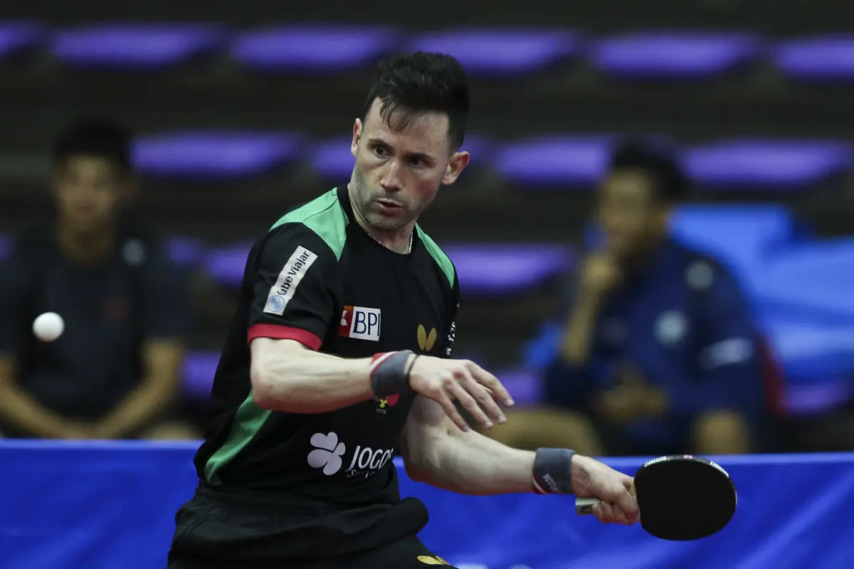 Imagem de contexto do artigo João Monteiro eliminado nos "quartos" do torneio de Beirute de ténis de mesa