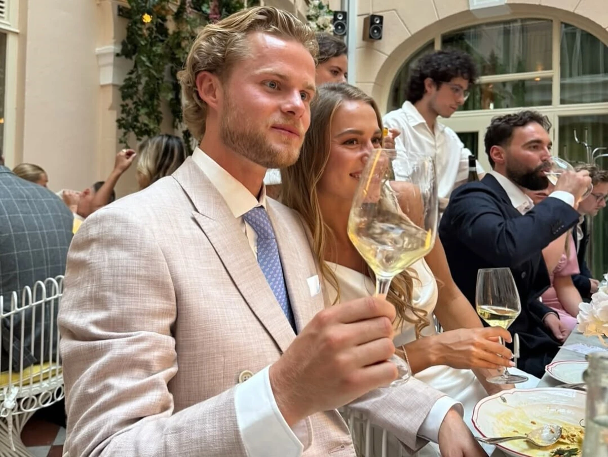 Imagem de contexto do artigo Hjulmand casou e a mulher de Frederico Varandas e Gyokeres estiveram presentes. Veja as imagens