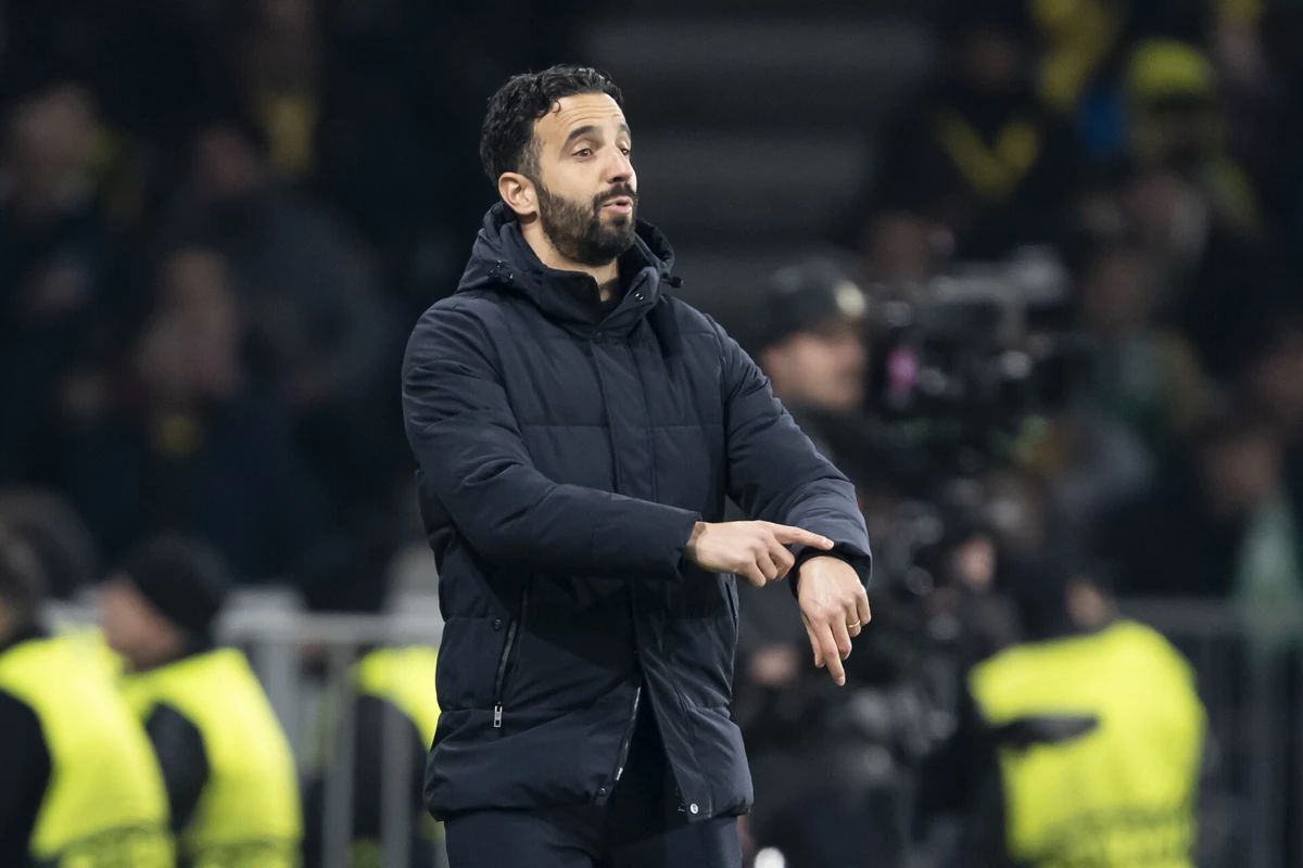 Rúben Amorim, treinador do Sporting (Créditos: EPA/ANTHONY ANEX)