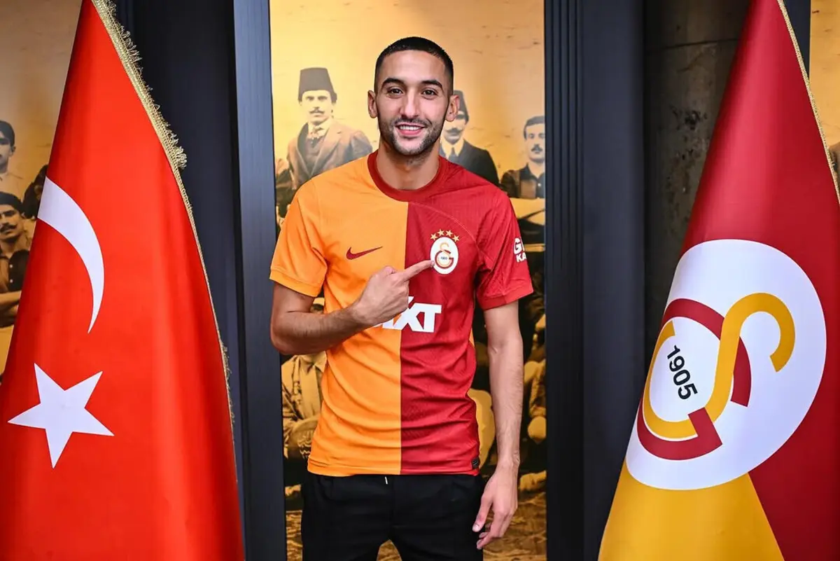 Ziyech (créditos: Galatasaray)