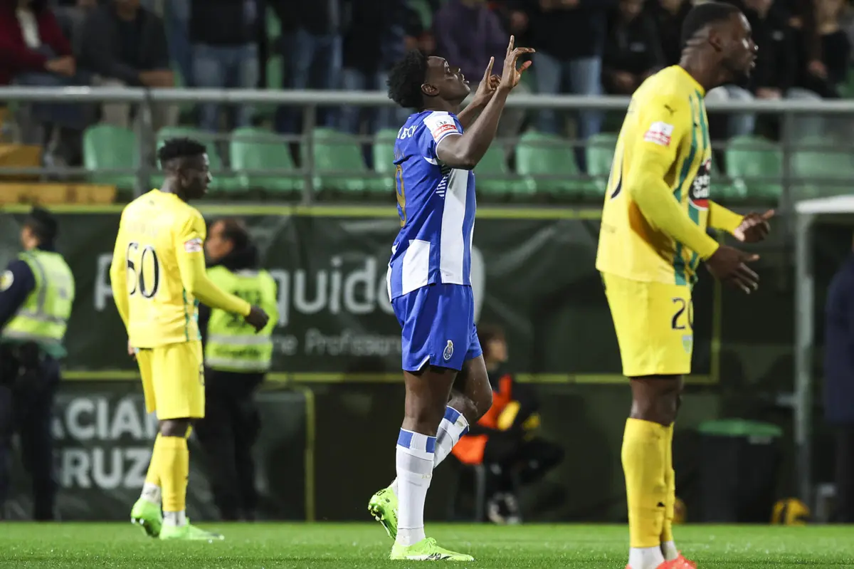 Samu marcou o primeiro golo do FC Porto em Tondela