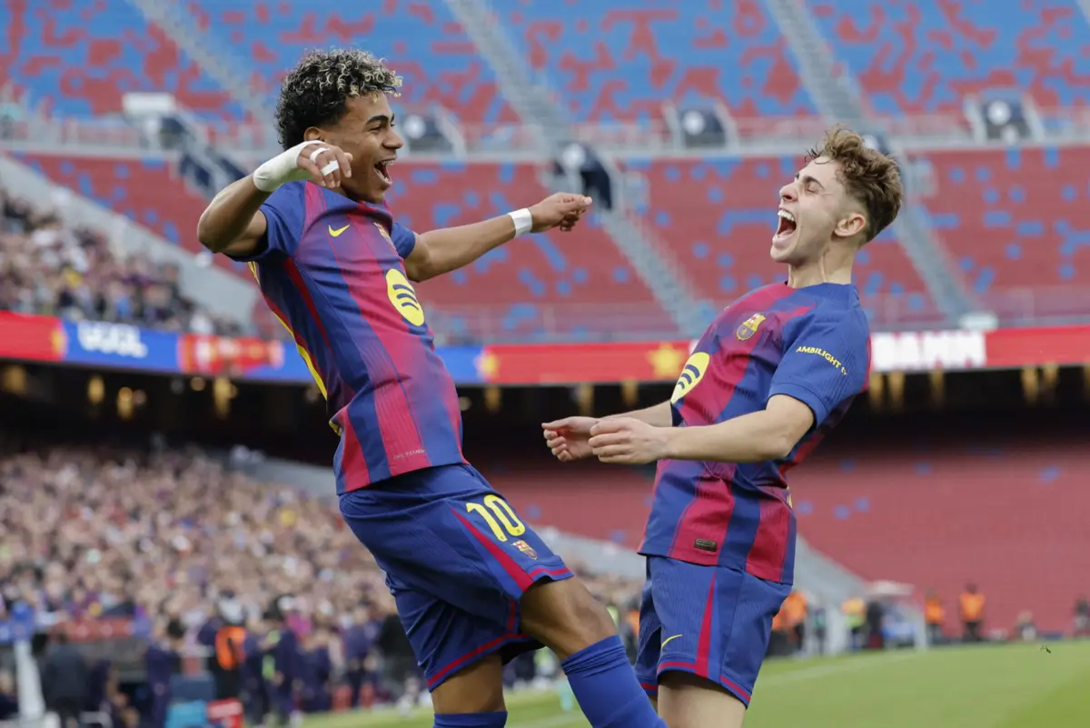 Lamine Yamal e Fermín López