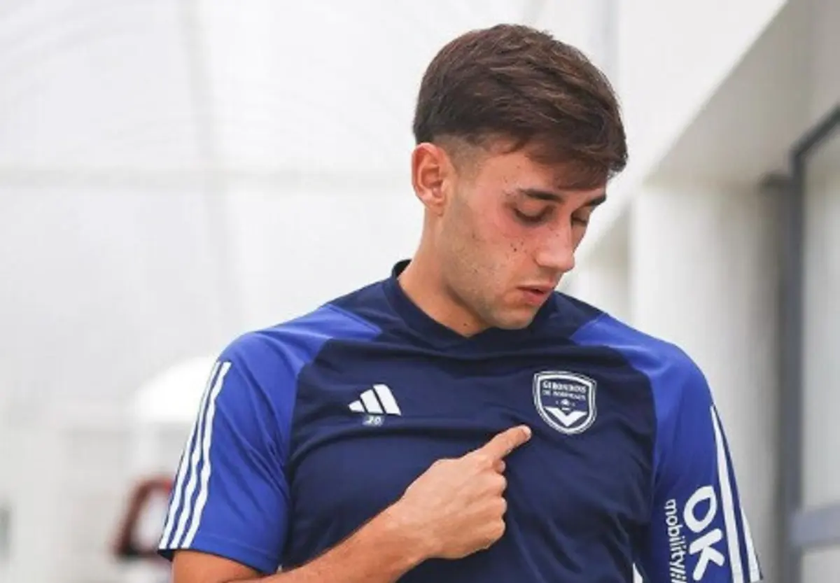 Jogador do Bordéus (créditos: Instagram)