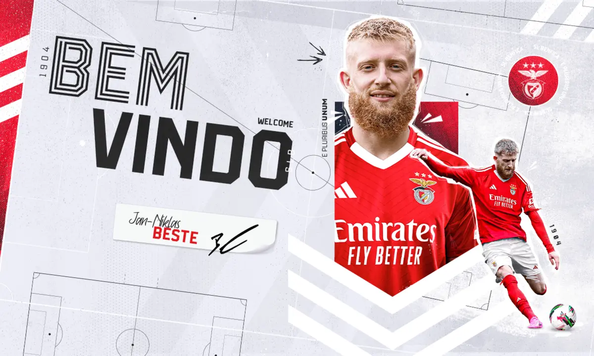 Imagem de contexto do artigo Oficial: Jan-Niklas Beste assina pelo Benfica até 2029