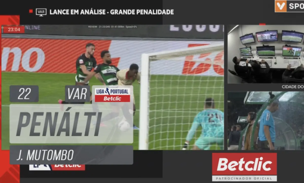 Imagem de contexto do artigo Tribunal O JOGO | Penálti por falta de St. Juste sobre Mutombo é bem assinalado?