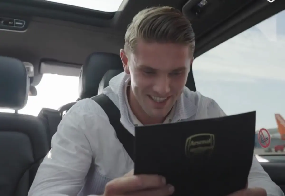 Imagem de contexto do artigo Gyokeres lê uma mensagem de Odegaard: "Só preciso de umas assistências"