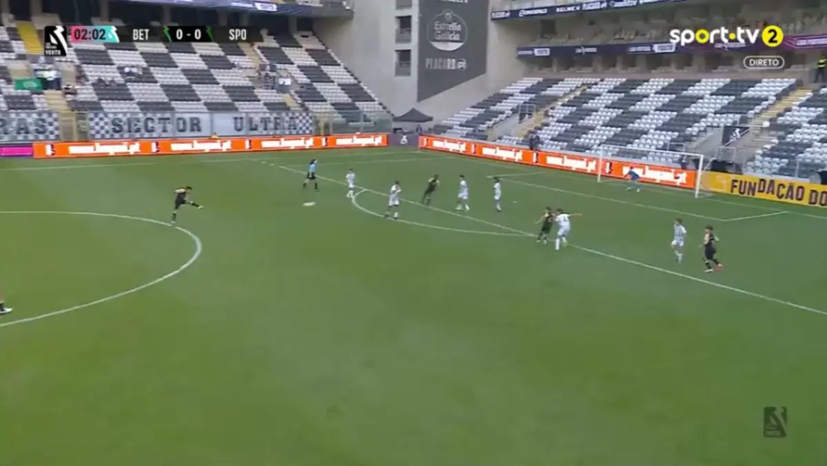 Imagem de contexto do artigo Liga Portugal Youth: este golo do Sporting abrilhantou primeiro dia