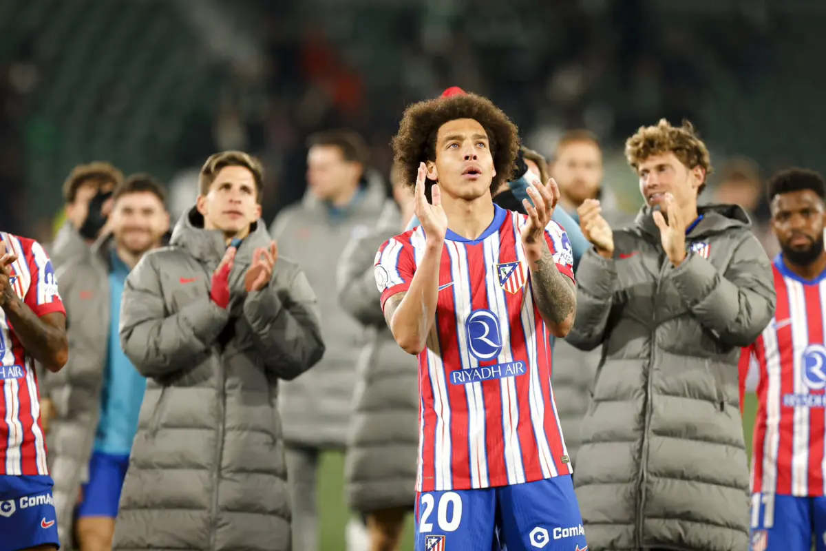 Imagem de contexto do artigo Axel Witsel deixa o Atlético de Madrid após três temporadas