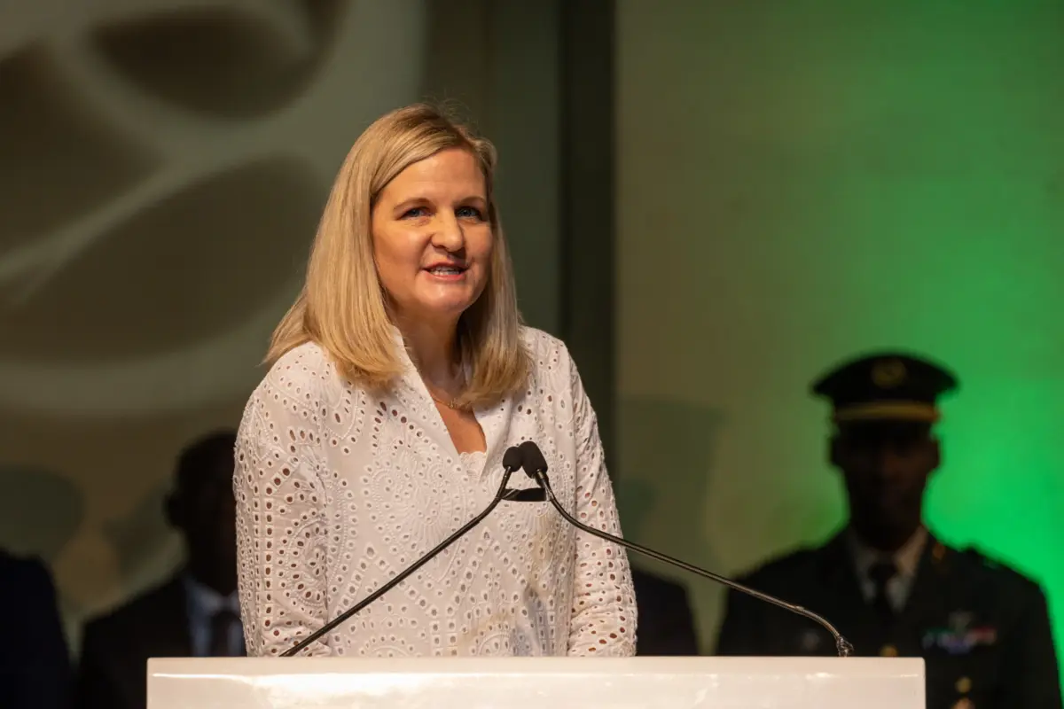 Kirsty Coventry, presidente do COI