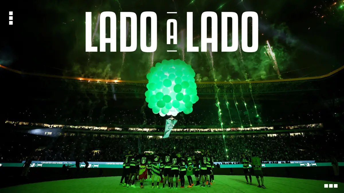 Imagem de contexto do artigo Do dia em que Gyokeres se equipou de guarda-redes ao abalo do dérbi perdido: o documentário do título do Sporting