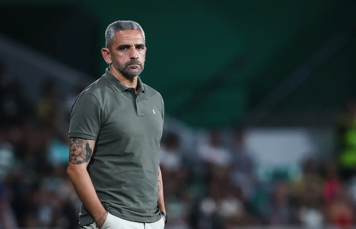 Rui Borges, treinador do Sporting