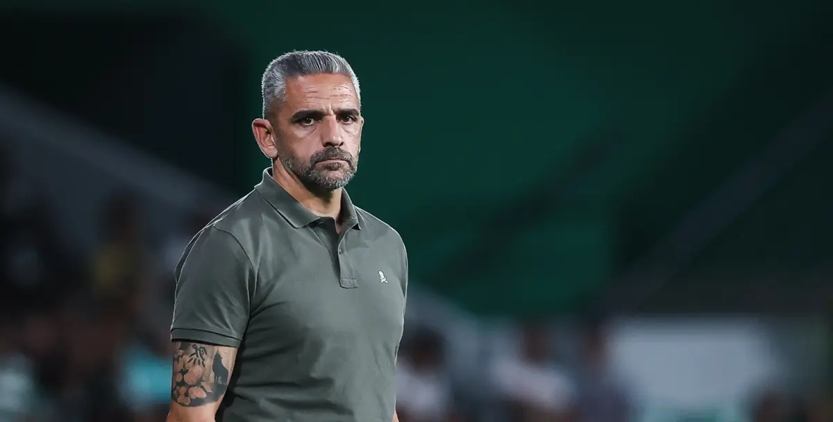 Rui Borges, treinador do Sporting